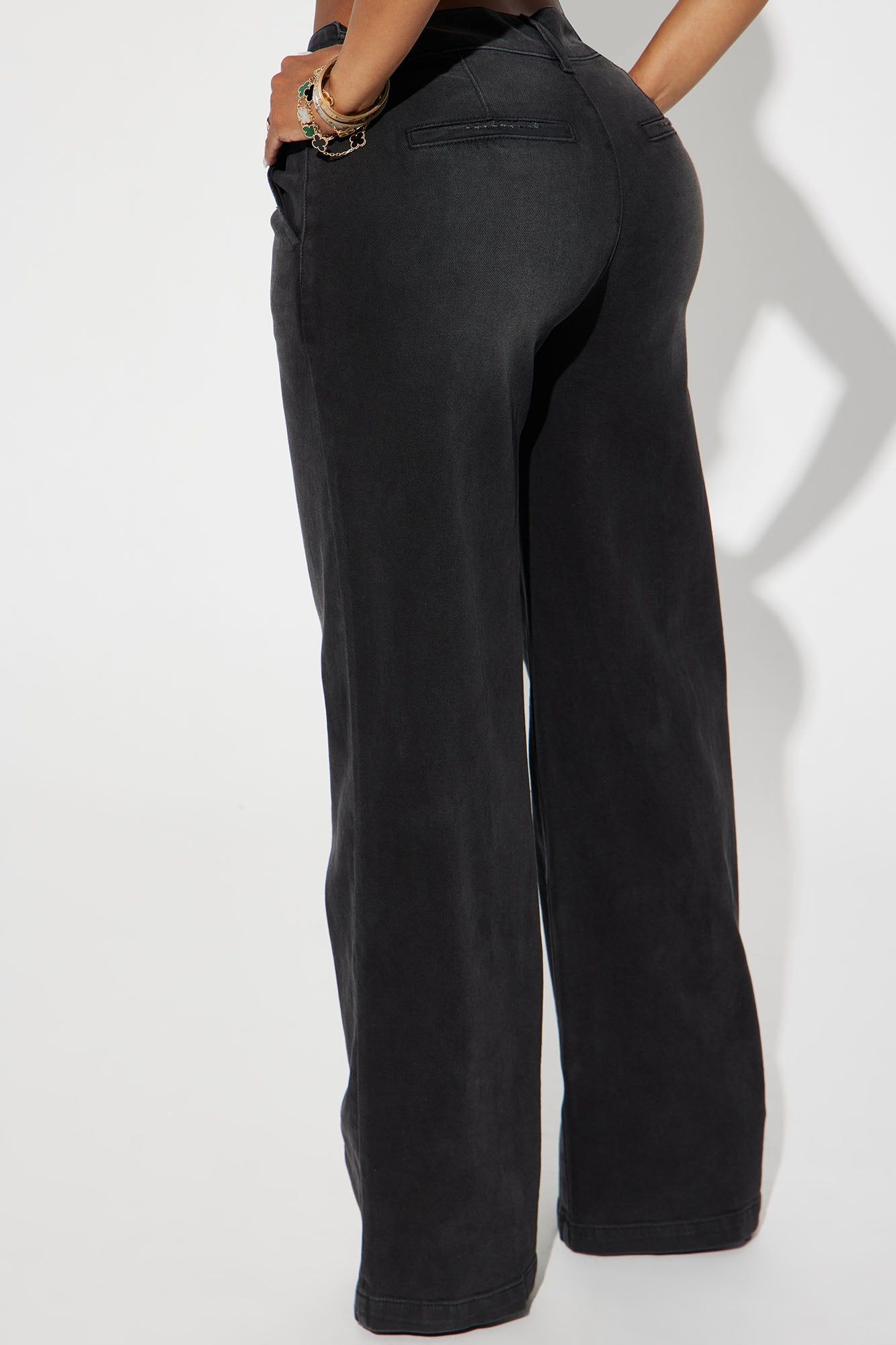 No Competition Baggy Wide Leg Jean - Black Wash sold by Fashion Nova product image thumbnail 3