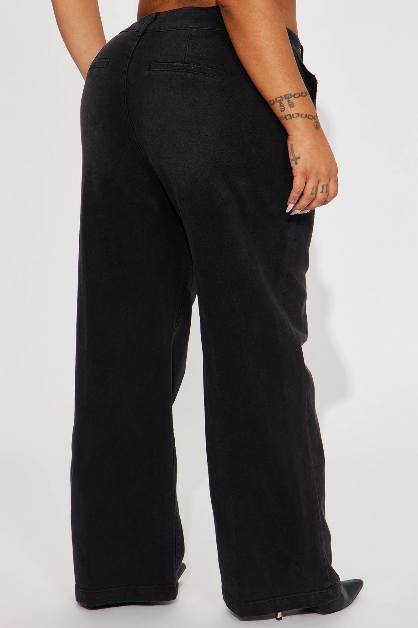 No Competition Baggy Wide Leg Jean - Black Wash sold by Fashion Nova product image thumbnail 6