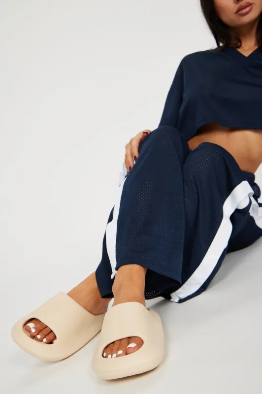 Casual Moment Slides - Nude sold by Fashion Nova