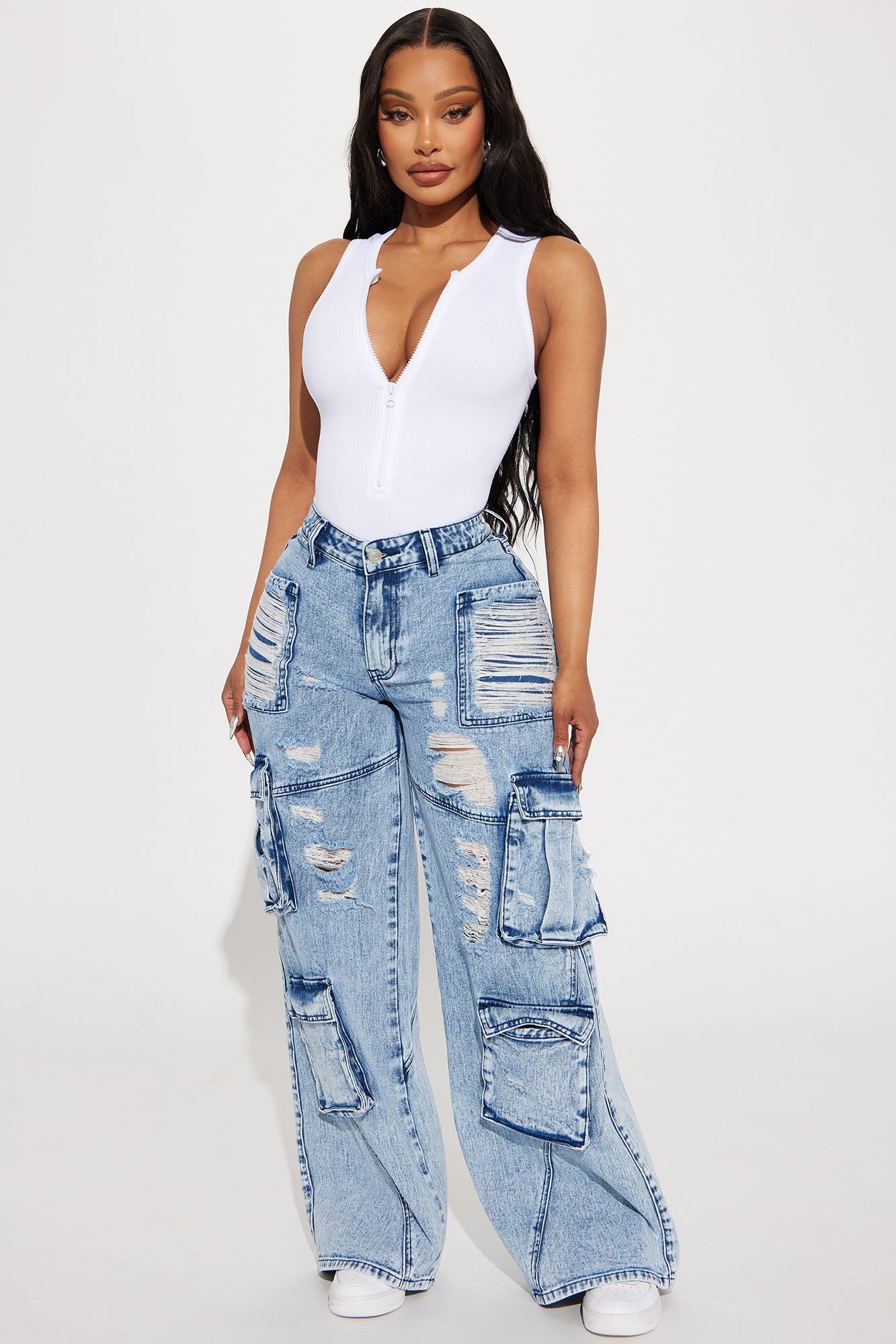 Show And Tell Seamless Bodysuit - White sold by Fashion Nova product image thumbnail 2