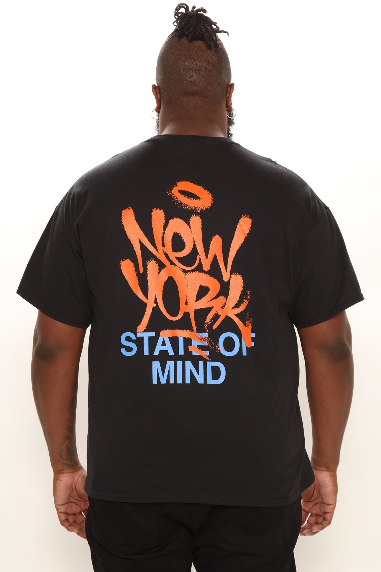 New York State Of Mind Short Sleeve Tee - Black sold by Fashion Nova product image thumbnail 3