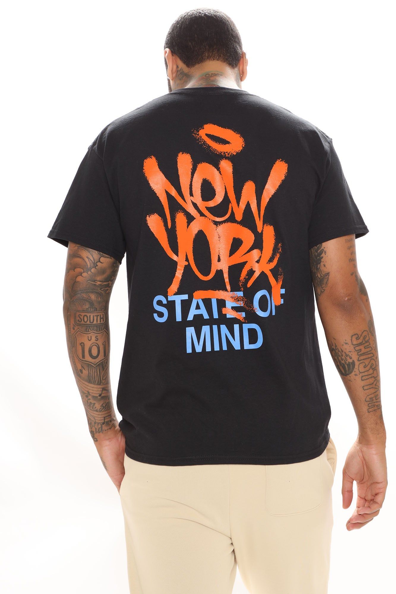 New York State Of Mind Short Sleeve Tee - Black sold by Fashion Nova product image thumbnail 2