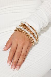 Island Paradise Bracelet - Gold sold by Fashion Nova