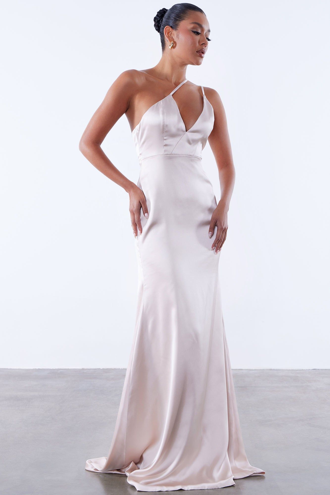 Tara Maxi Dress - Nude sold by Fashion Nova
