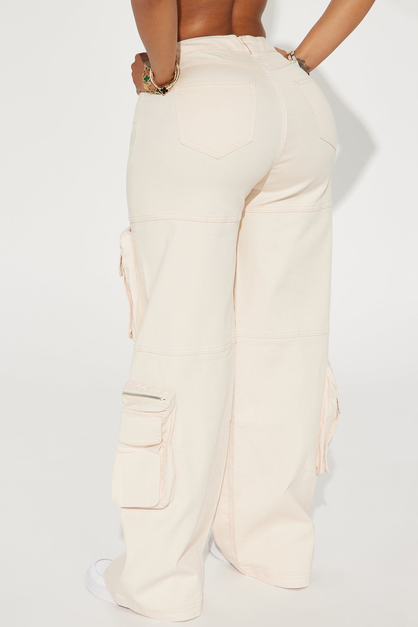 Keep On Moving Cargo Pant - Ivory sold by Fashion Nova product image thumbnail 4
