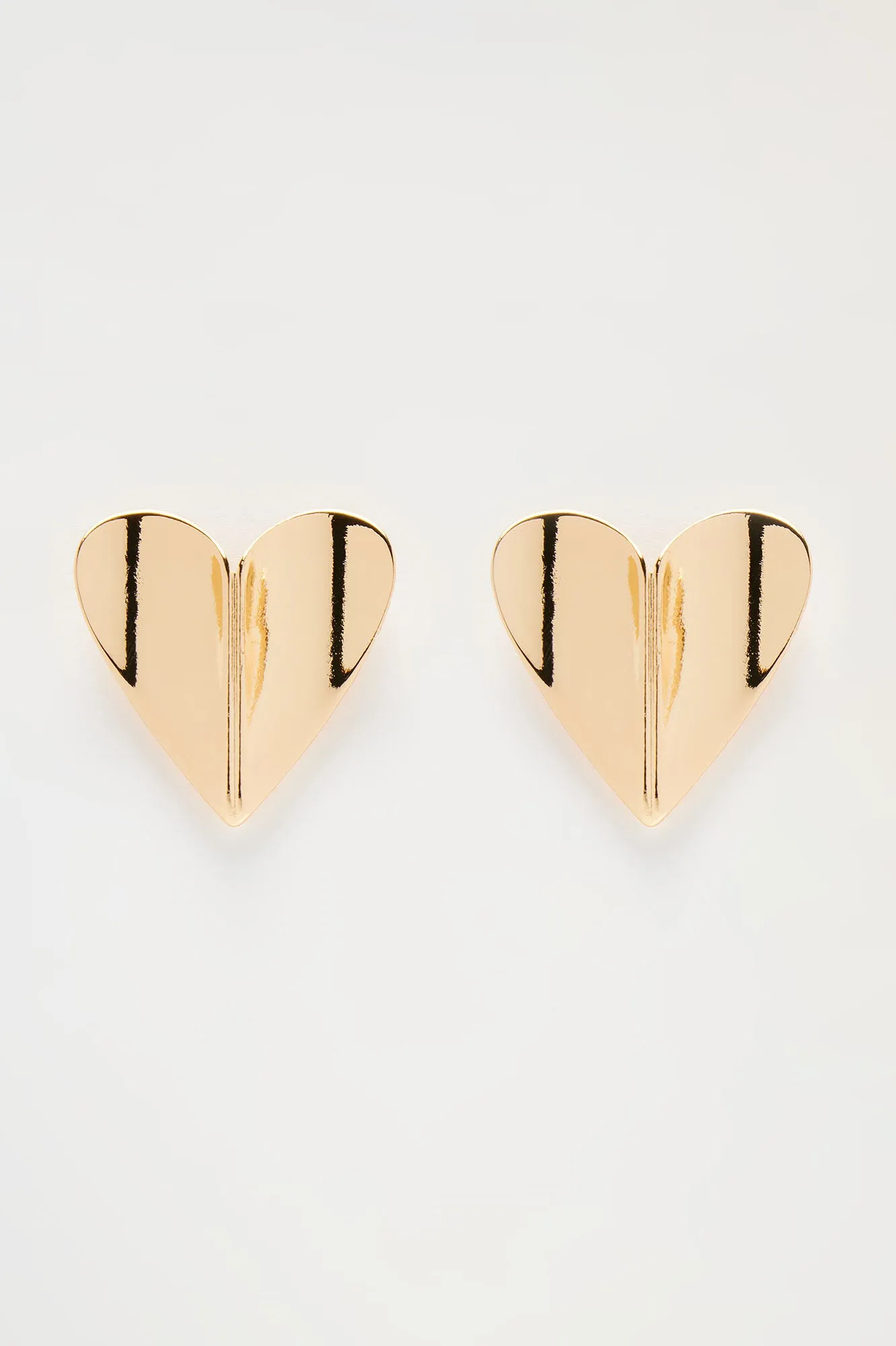 Hearts Of Gold Earrings - Gold sold by Fashion Nova product image thumbnail 3