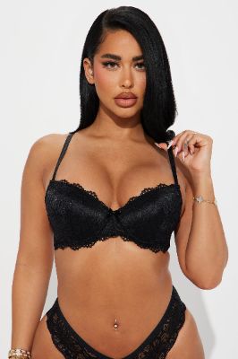 Sweet Thang Lace Bra - Black sold by Fashion Nova