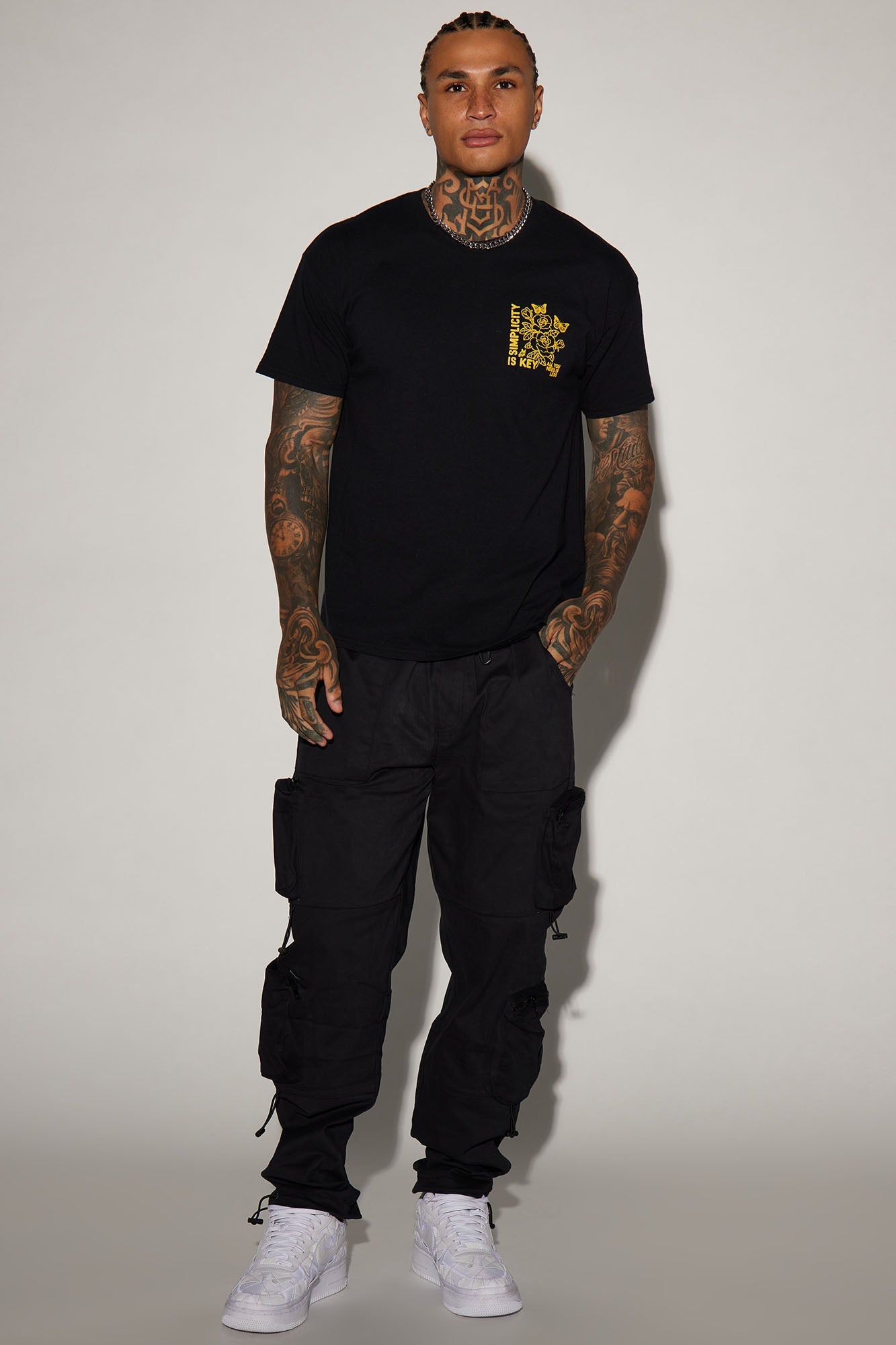 Simplicity Is Key Short Sleeve Tee - Black sold by Fashion Nova product image thumbnail 2