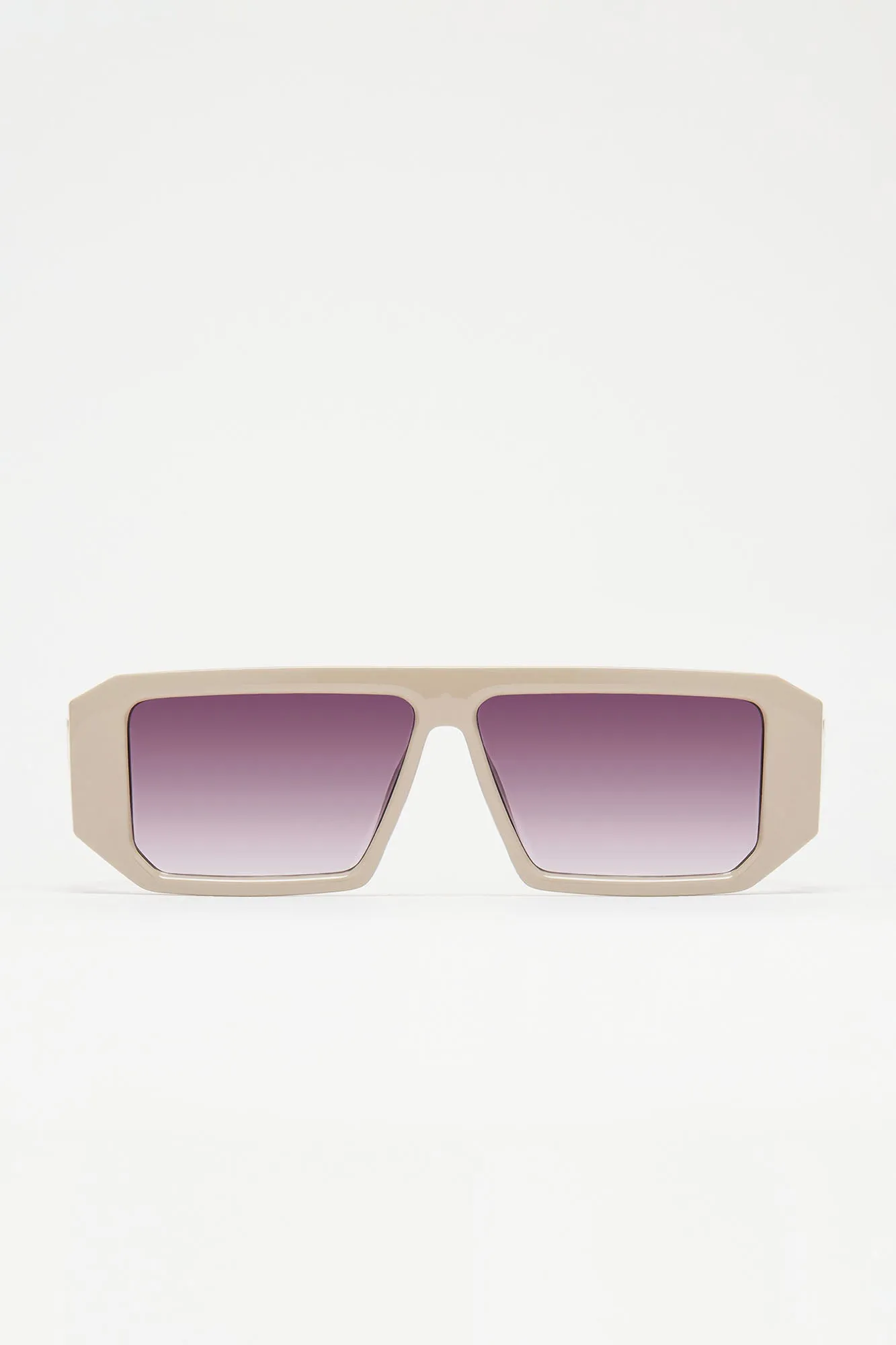 Electric Neighbor Sunglasses - Off White/combo sold by Fashion Nova product image thumbnail 2