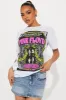 Pink Floyd Poster Washed Tee - Grey/combo sold by Fashion Nova
