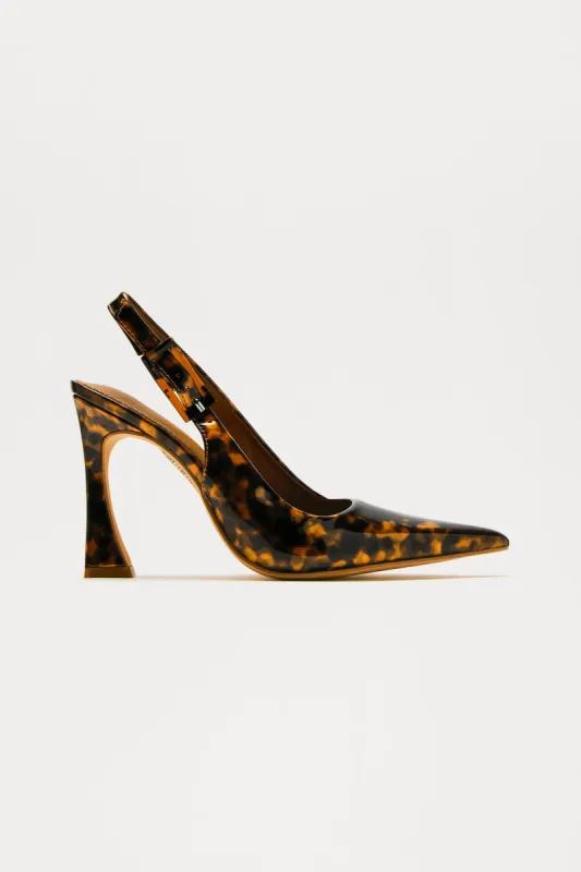 Milani Buckle Slingback Pumps - Multi Color sold by Fashion Nova