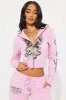 Ed Hardy Flying Skull Pant Set - Pink sold by Fashion Nova