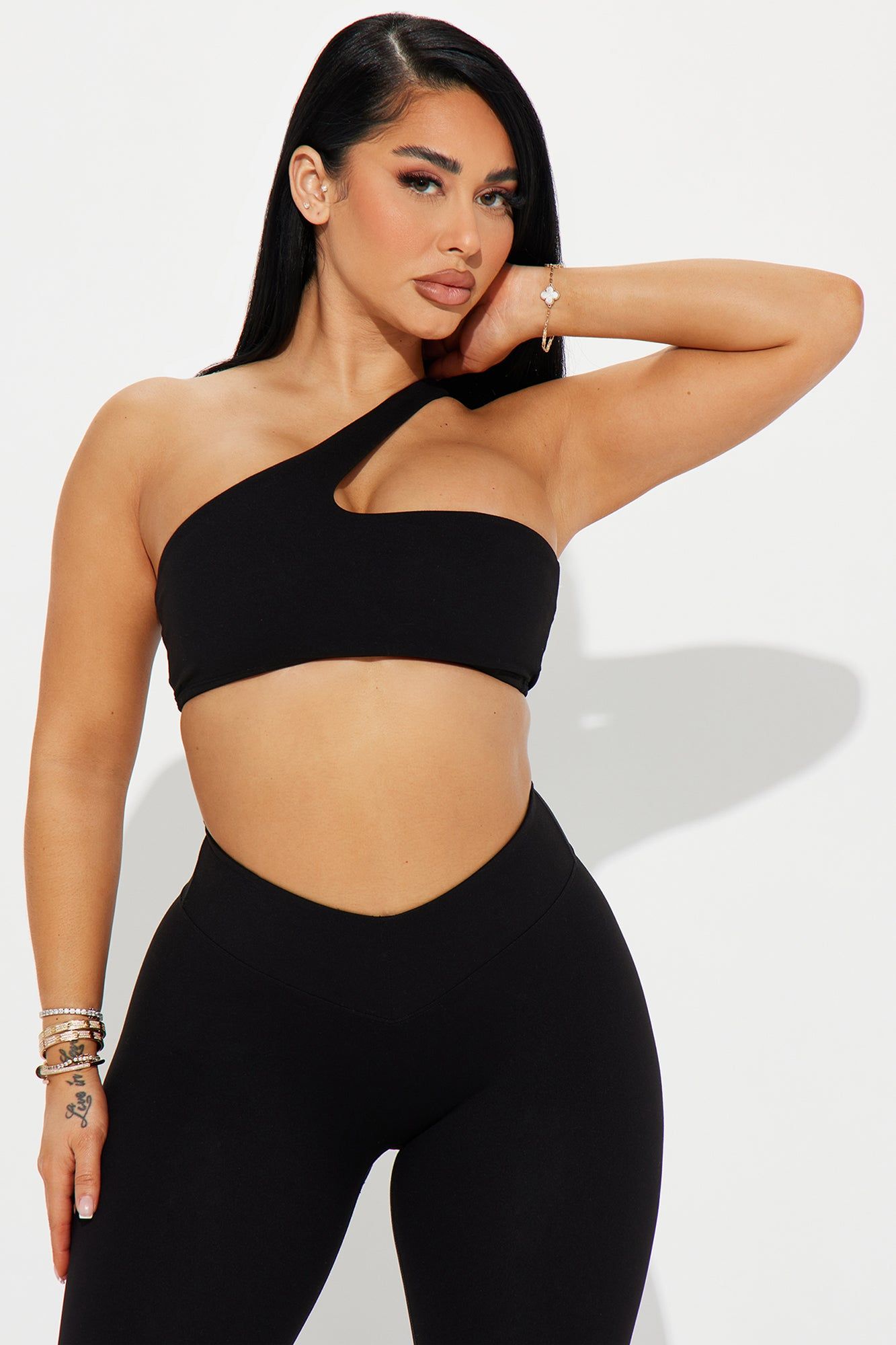 Right Angles Super Soft Active Set - Black sold by Fashion Nova product image thumbnail 2