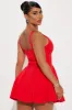 Hila Mini Dress - Red sold by Fashion Nova