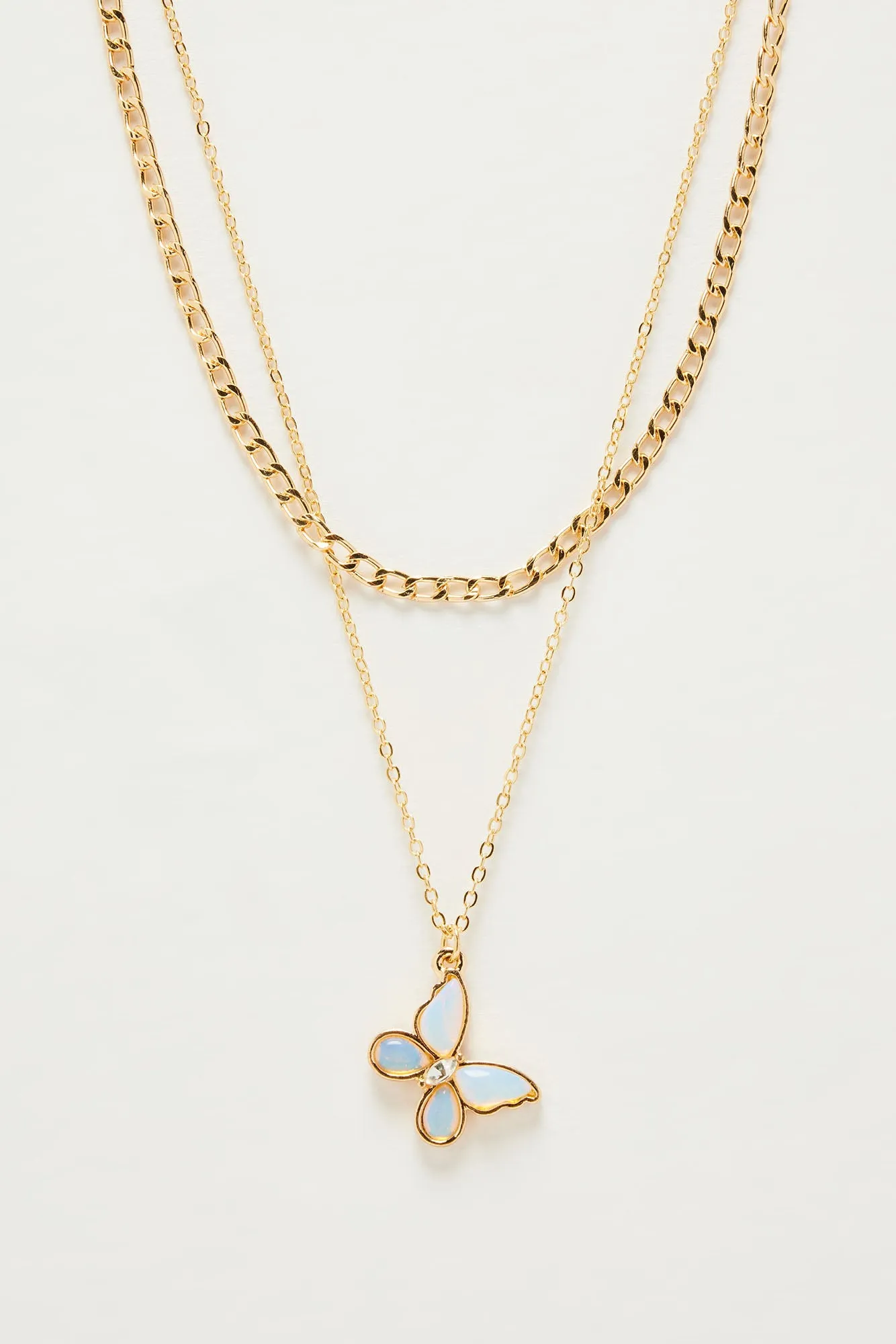 My Lucky Butterfly Necklace - Gold sold by Fashion Nova product image thumbnail 3