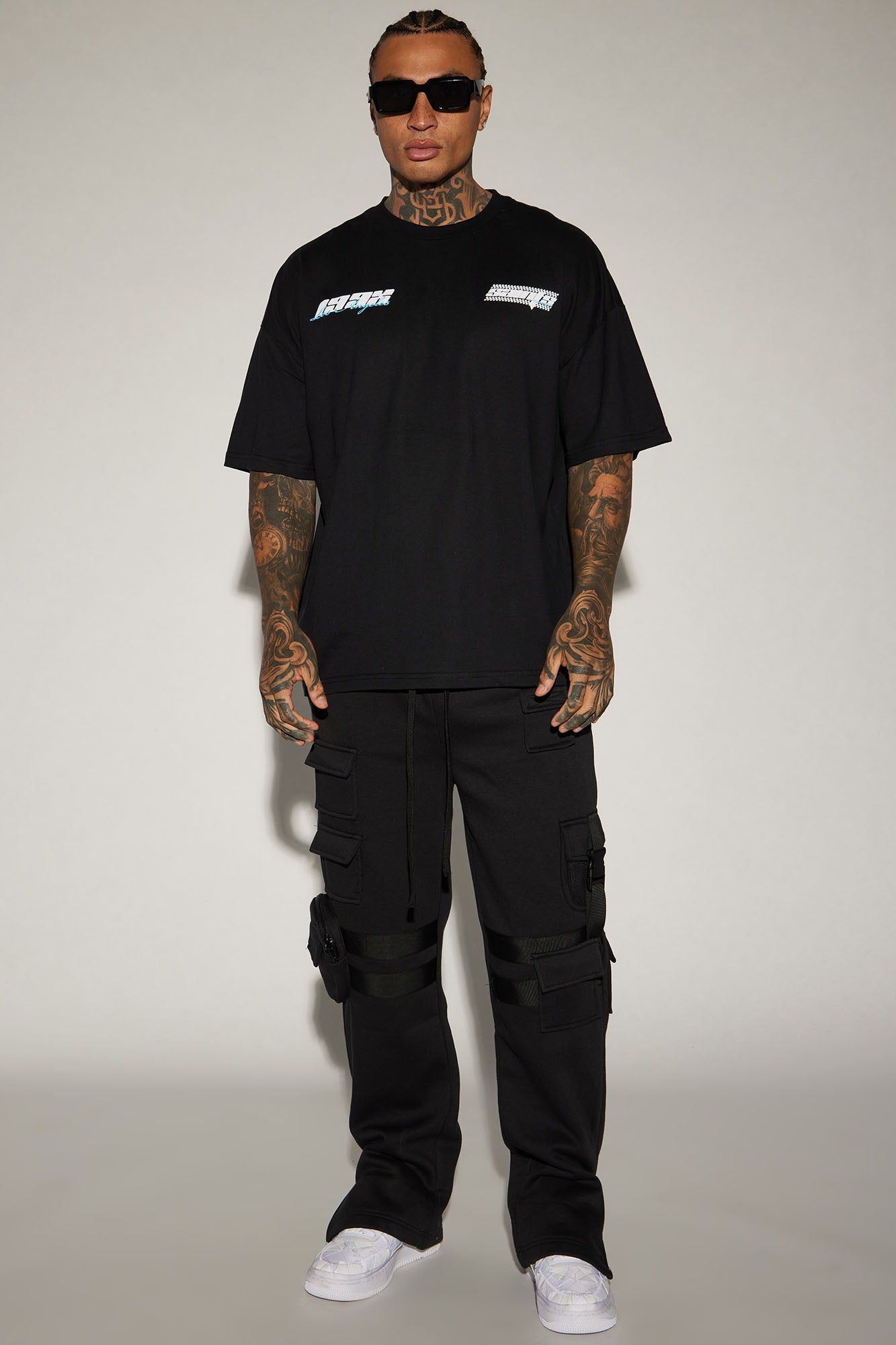 Streets Watchin Oversized Short Sleeve Tee - Black sold by Fashion Nova product image thumbnail 2