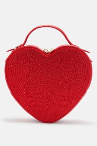 Flashy Heart Crossbody Bag  - Red sold by Fashion Nova