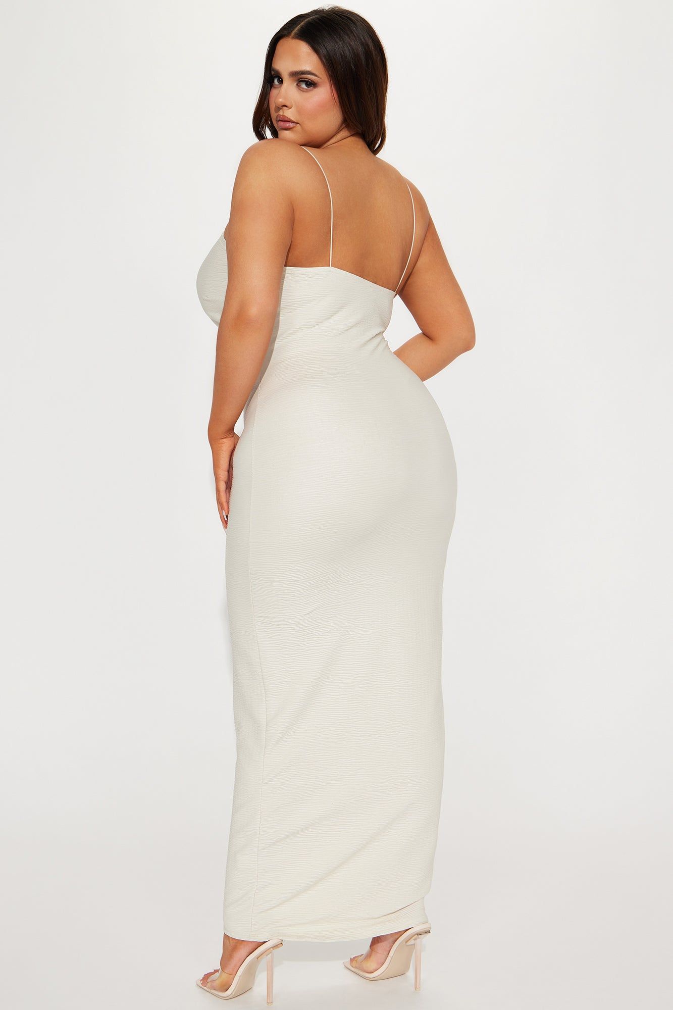 Jaylan Textured Maxi Dress - Cream sold by Fashion Nova product image thumbnail 6