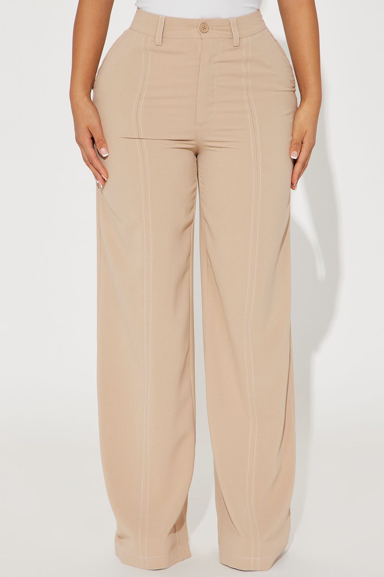 Payton Trouser Pant - Taupe sold by Fashion Nova product image thumbnail 2