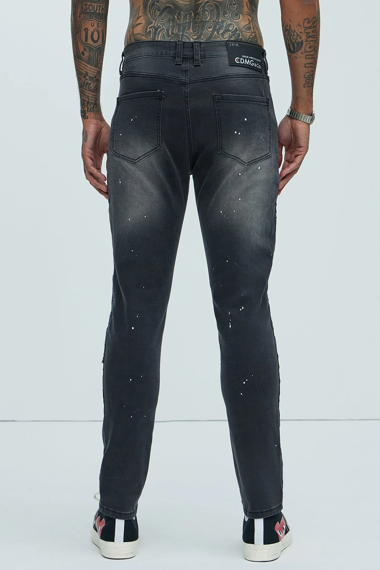 Talk To Me Nice Skinny Jeans - Black sold by Fashion Nova product image thumbnail 5