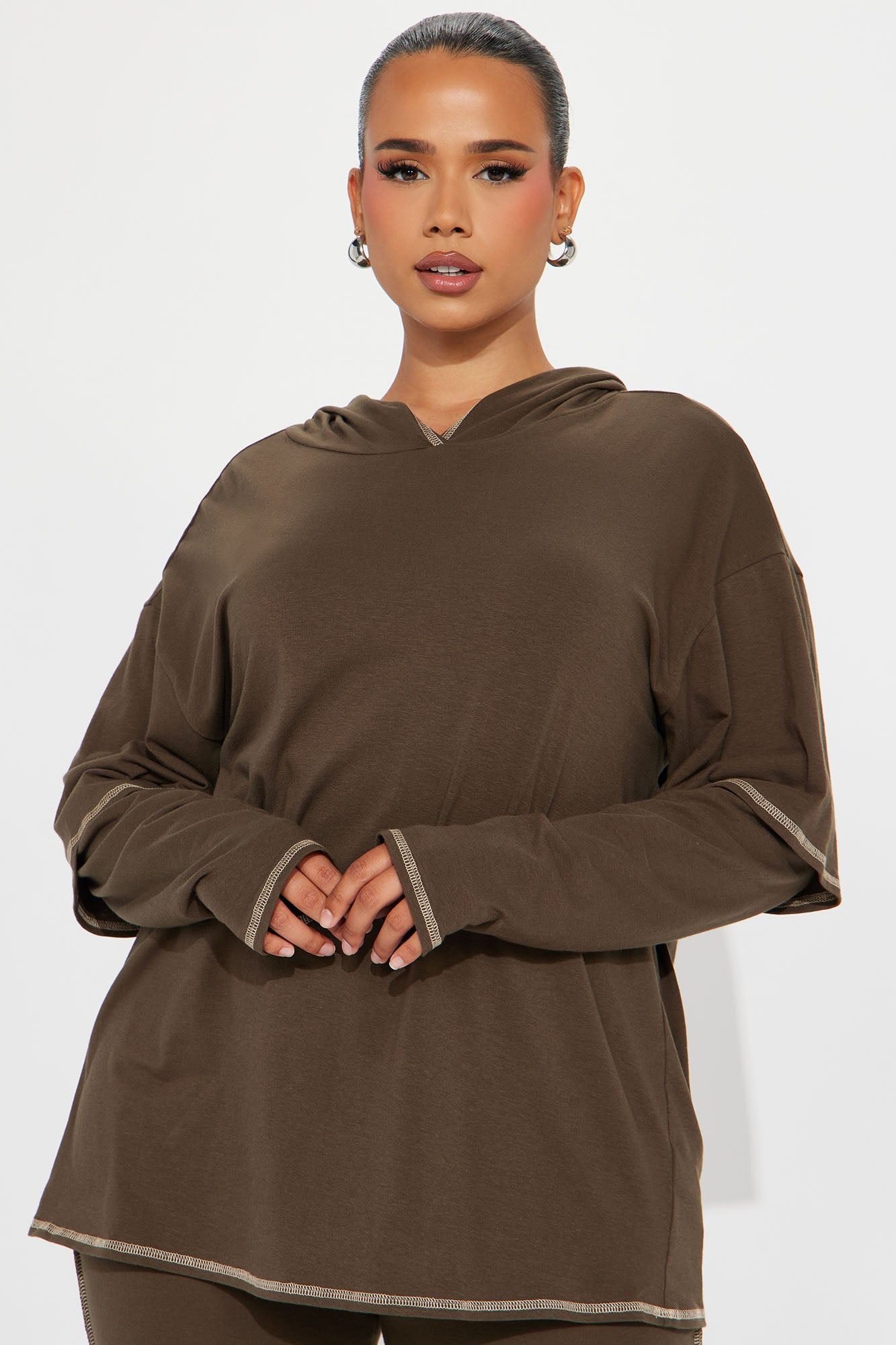 Aila Legging Set - Olive sold by Fashion Nova product image thumbnail 5