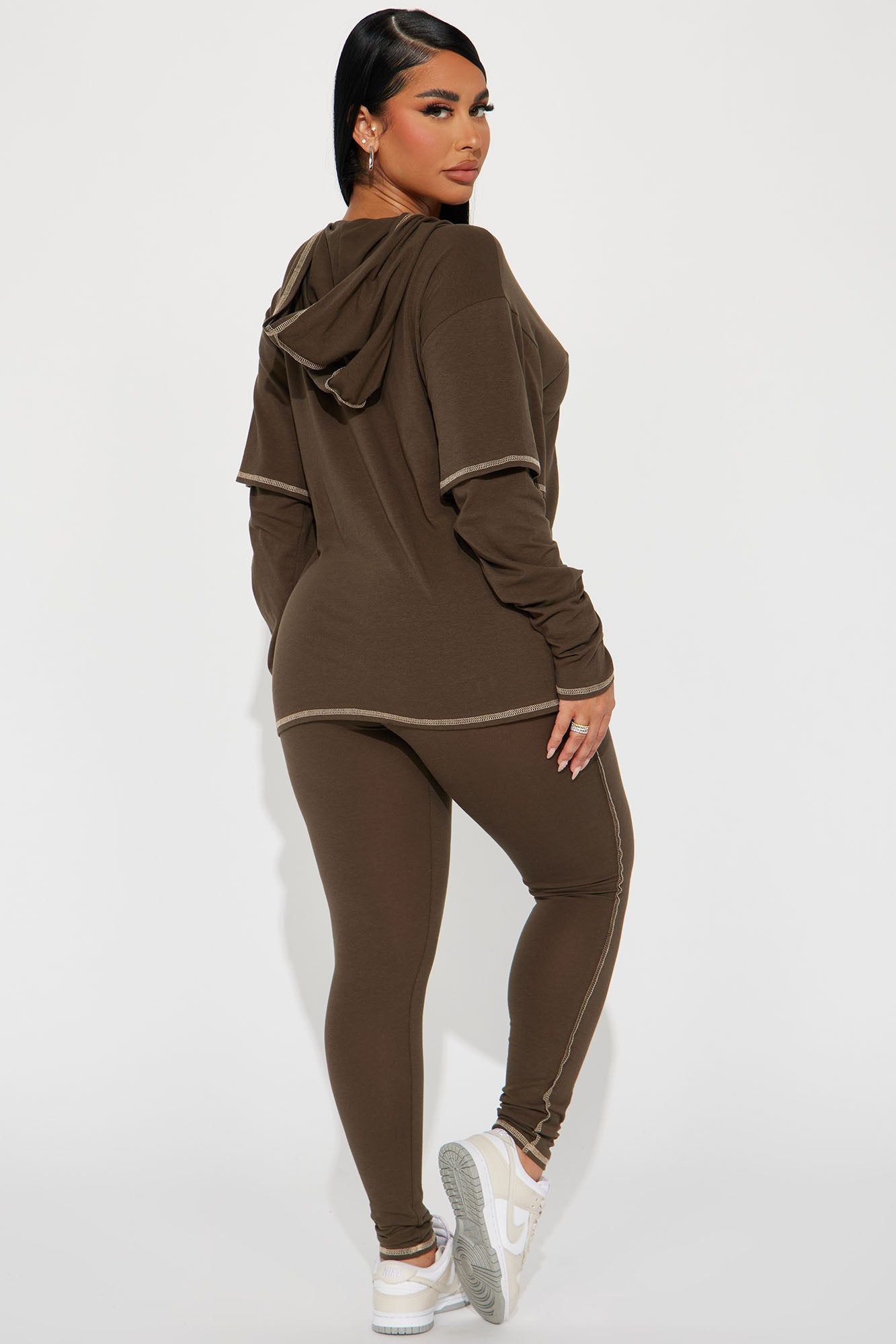 Aila Legging Set - Olive sold by Fashion Nova product image thumbnail 3