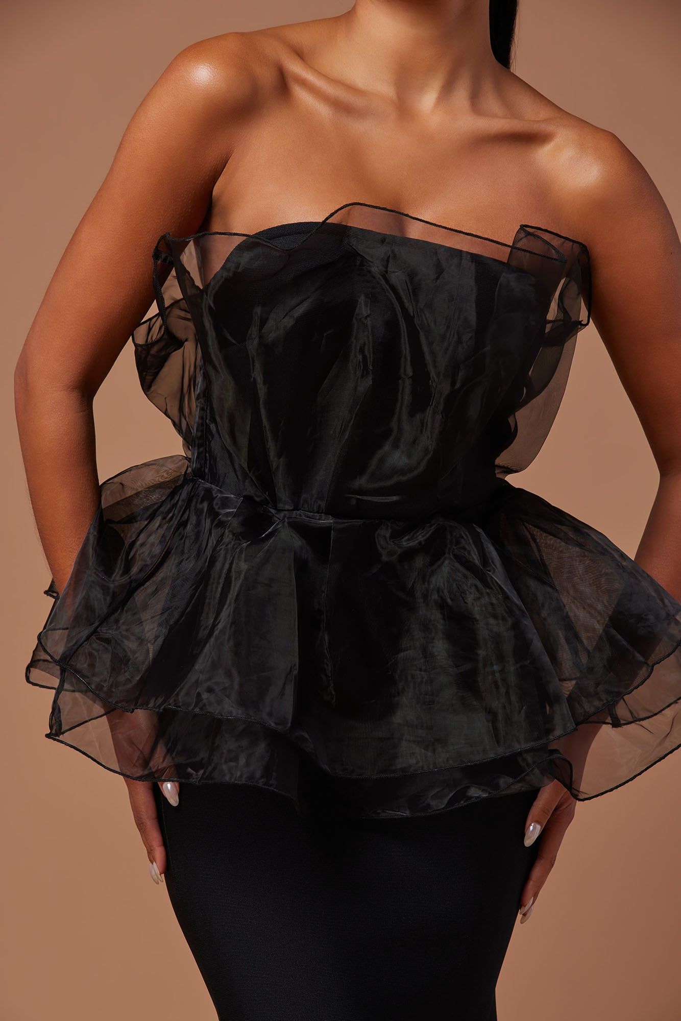 Mara Bandage Gown - Black sold by Fashion Nova product image thumbnail 3