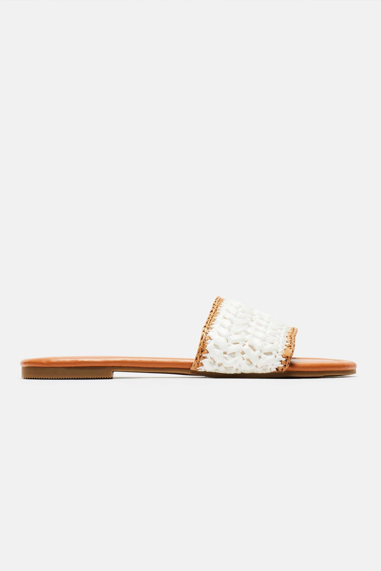 Raelyn Raffia Sandals - White sold by Fashion Nova product image thumbnail 2