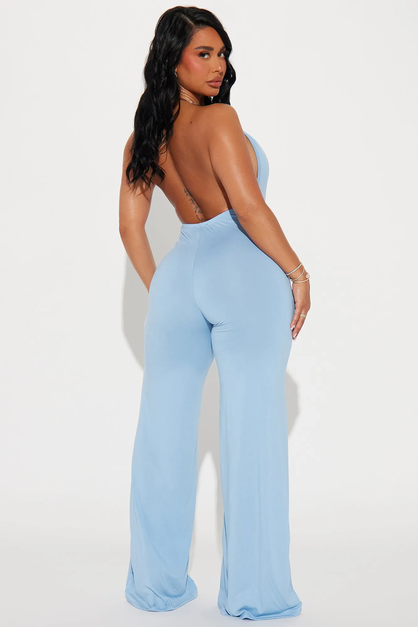 Vacay Baddie Jumpsuit - Light Blue sold by Fashion Nova product image thumbnail 4