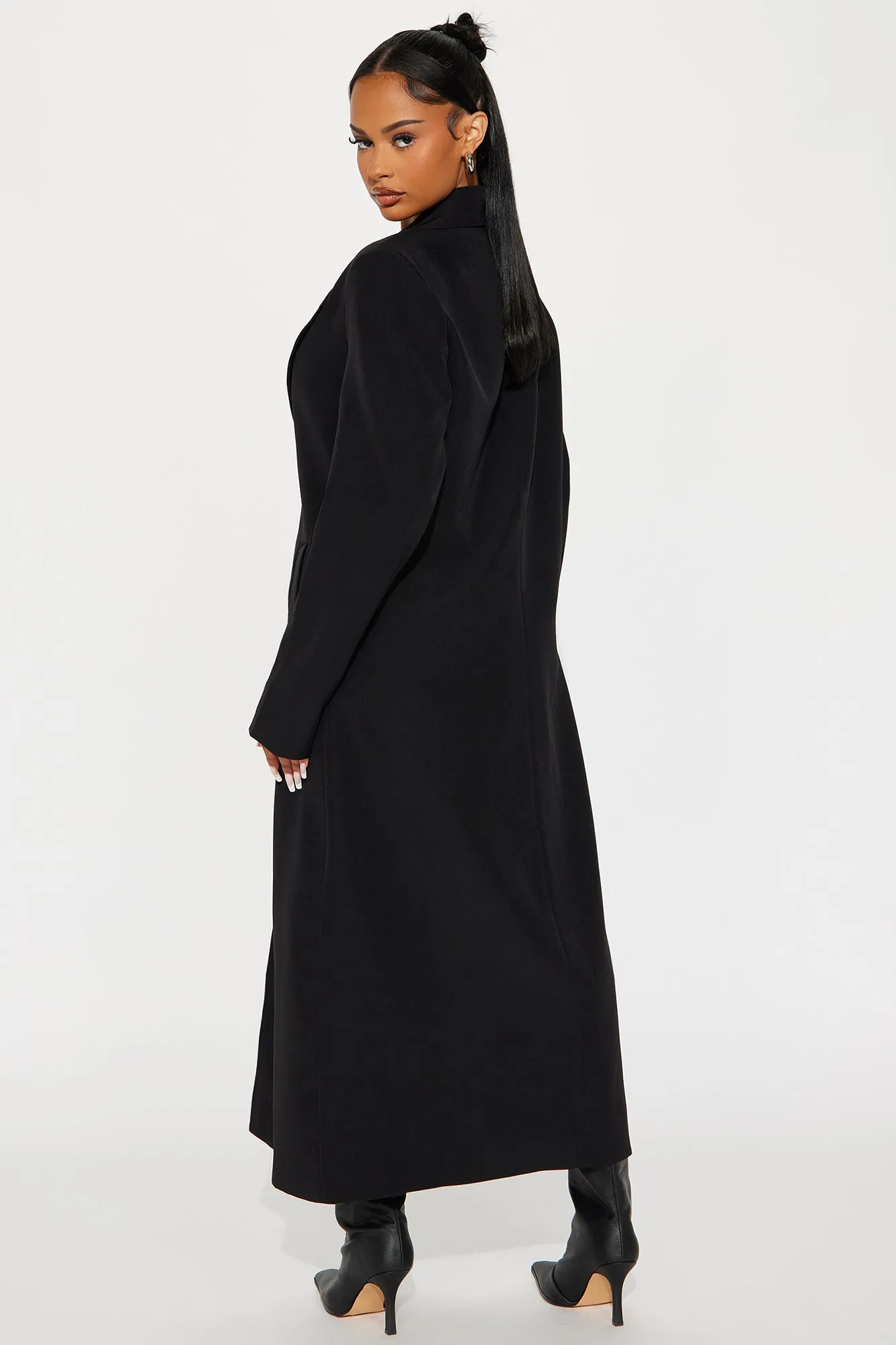 Take A Hint Trench - Black sold by Fashion Nova product image thumbnail 4