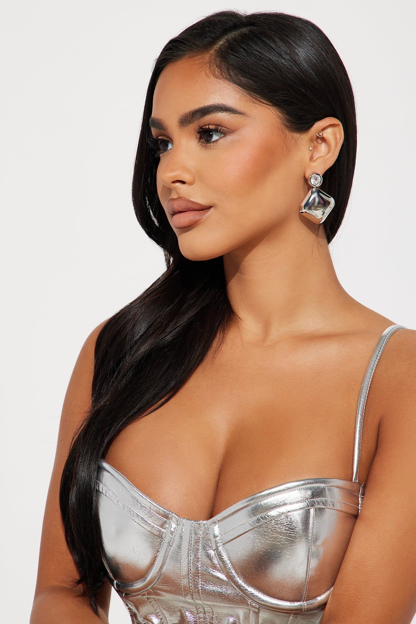 Kate Ribbed Midi Dress - Rust sold by Fashion Nova product image thumbnail 2