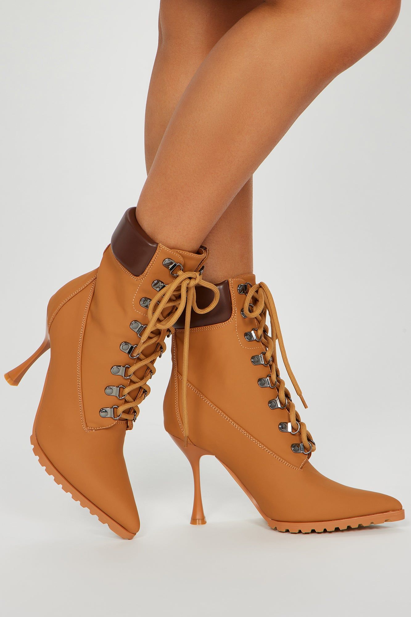 That's My Girl Booties - Tan sold by Fashion Nova product image thumbnail 2