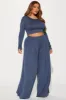 Robyn Pant Set - Blue sold by Fashion Nova
