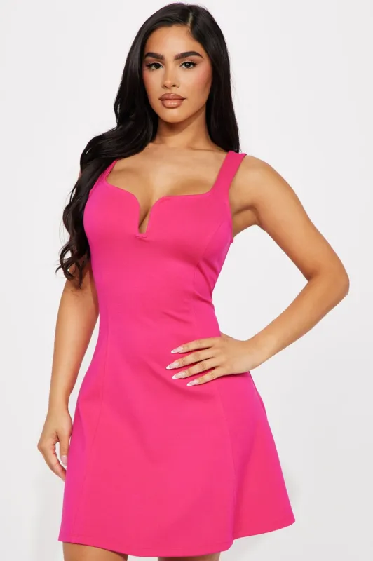 Adelle Mini Dress - Pink sold by Fashion Nova
