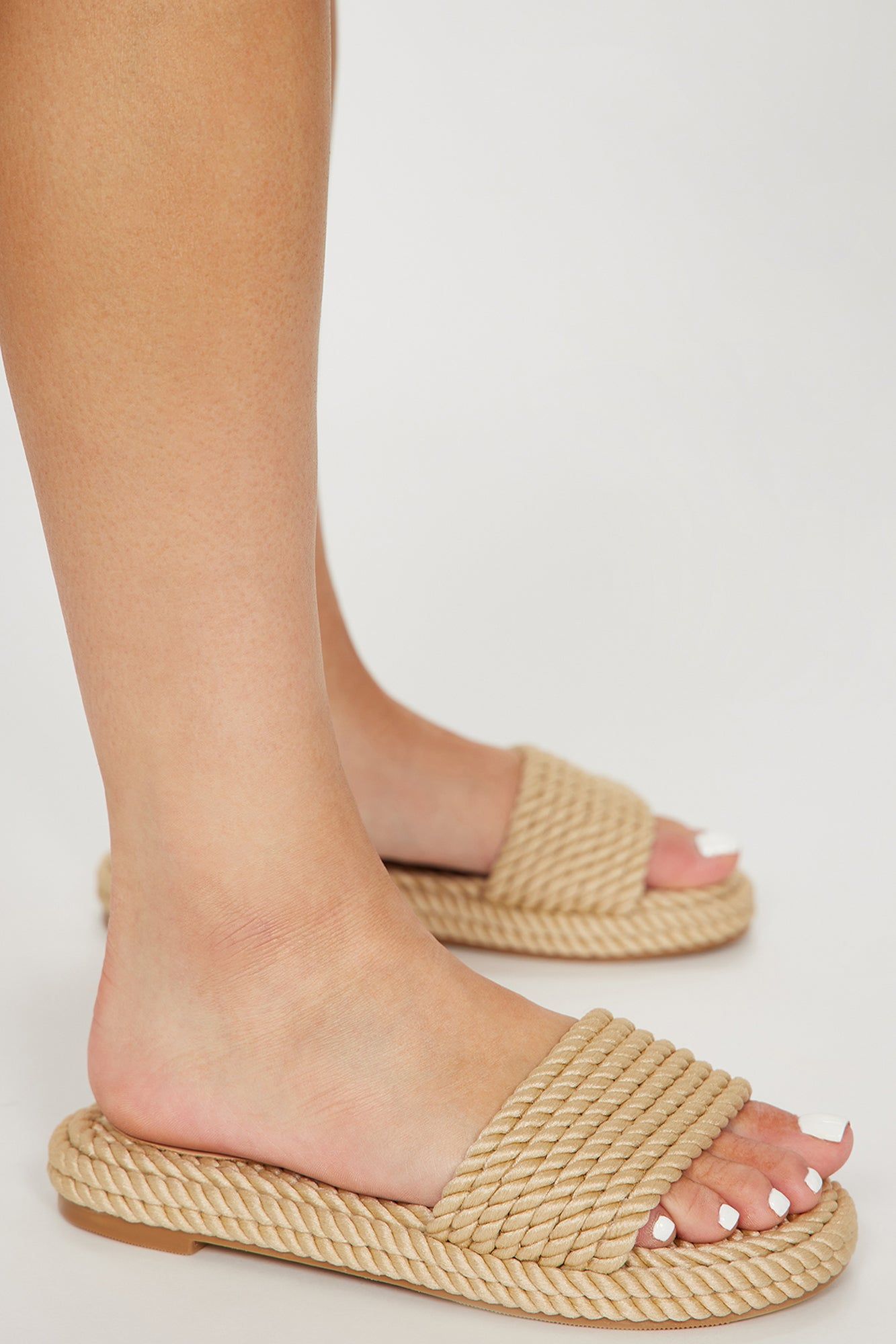 Tropical Vacay Flat Sandals - Nude sold by Fashion Nova product image thumbnail 3