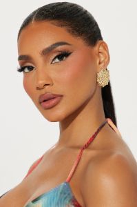 Hidden Surprise Earrings - Gold sold by Fashion Nova