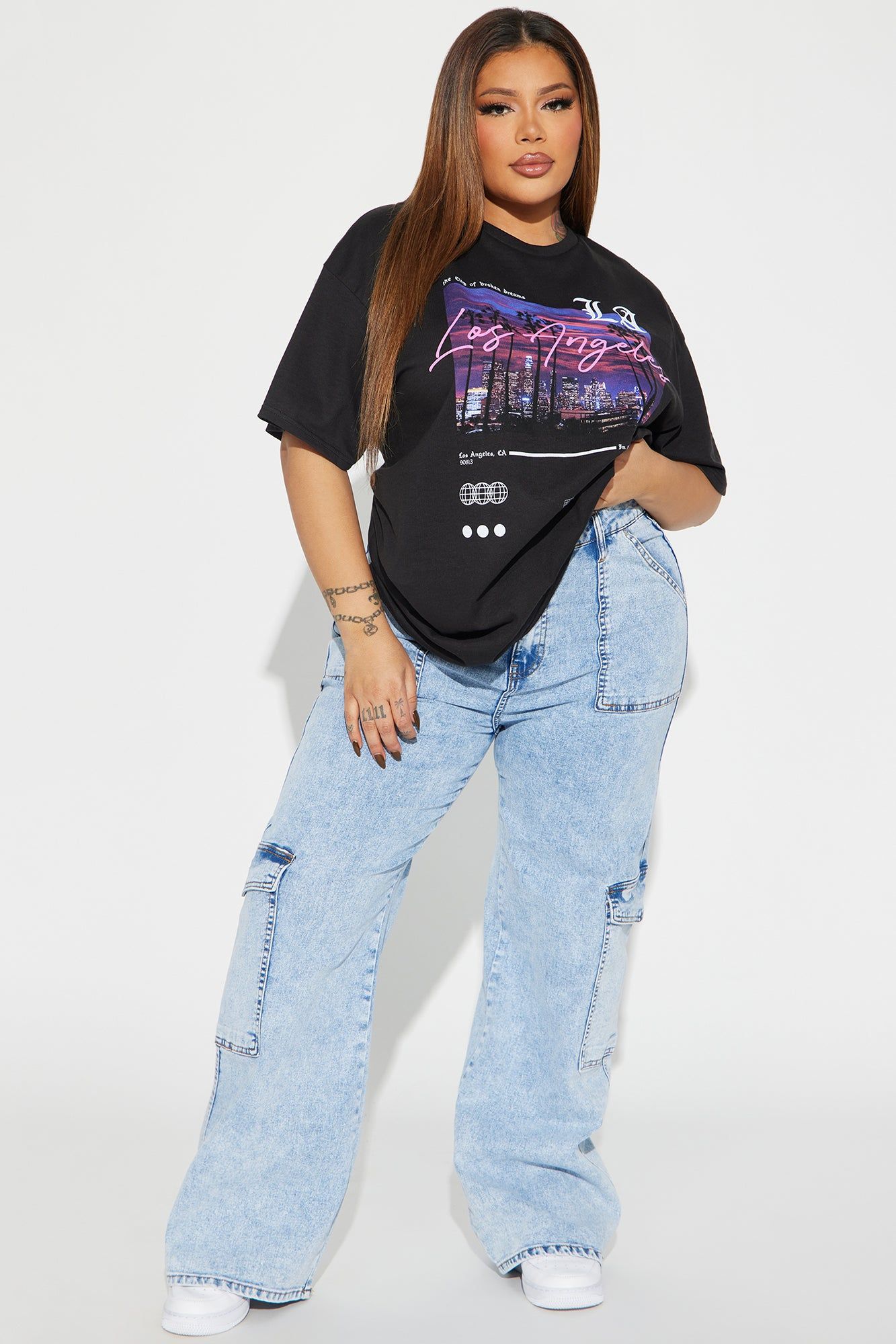 West Side Views Short Sleeve Tee - Black sold by Fashion Nova product image thumbnail 5