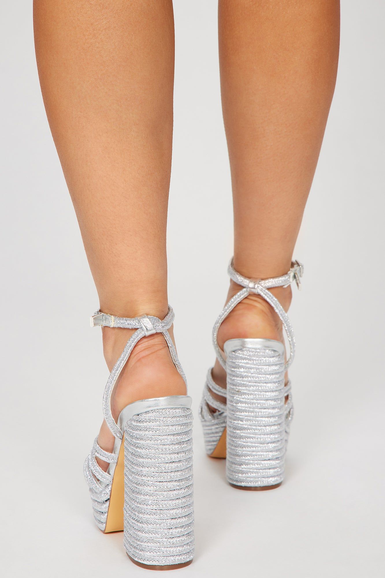 Madison Platform Heels - Silver sold by Fashion Nova product image thumbnail 4