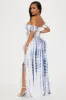 Weekend in Venice Maxi Dress - Navy/combo sold by Fashion Nova