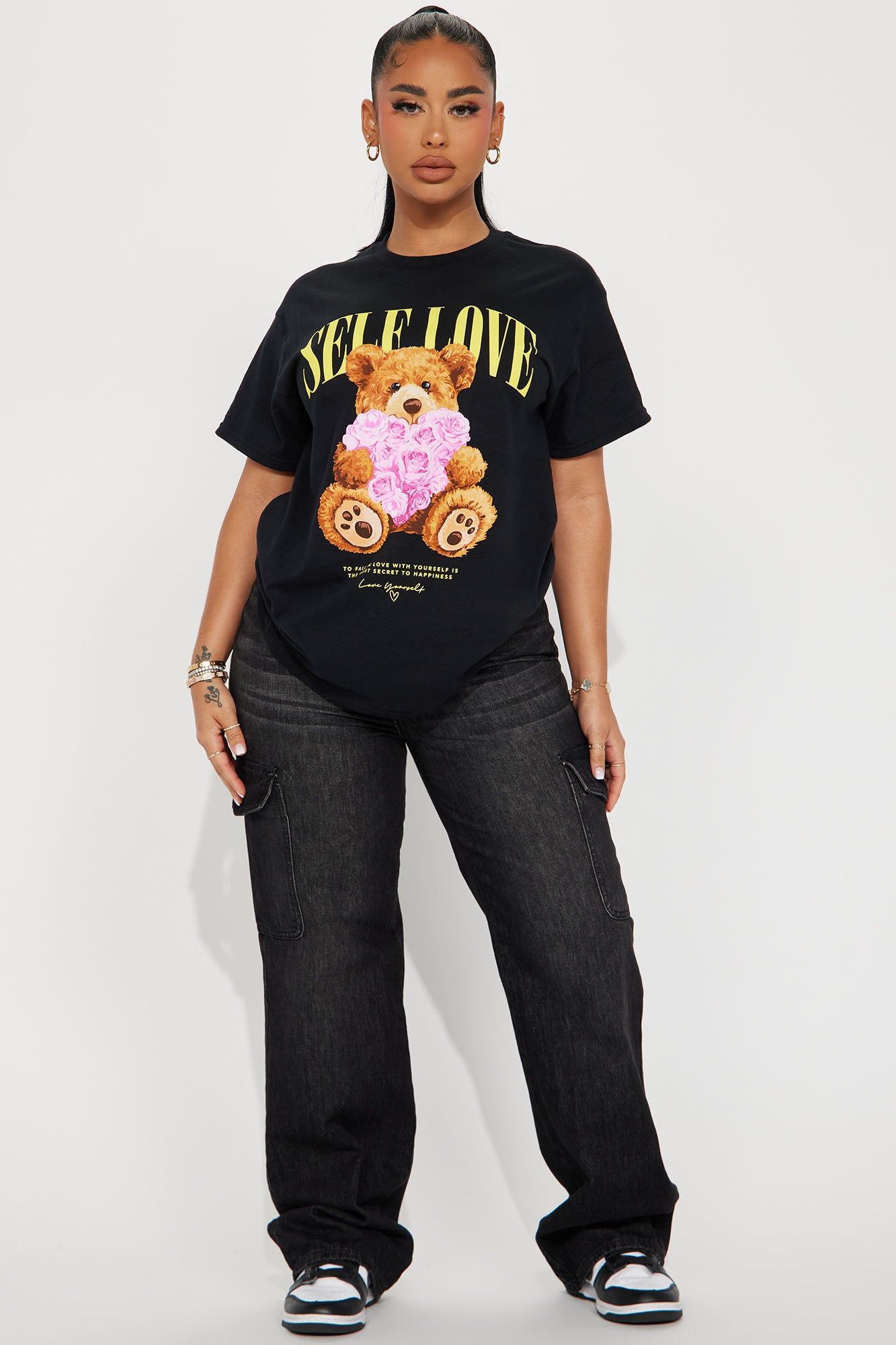 Self Love All Year Graphic Tee - Black sold by Fashion Nova product image thumbnail 2
