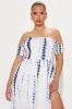 Weekend in Venice Maxi Dress - Navy/combo sold by Fashion Nova