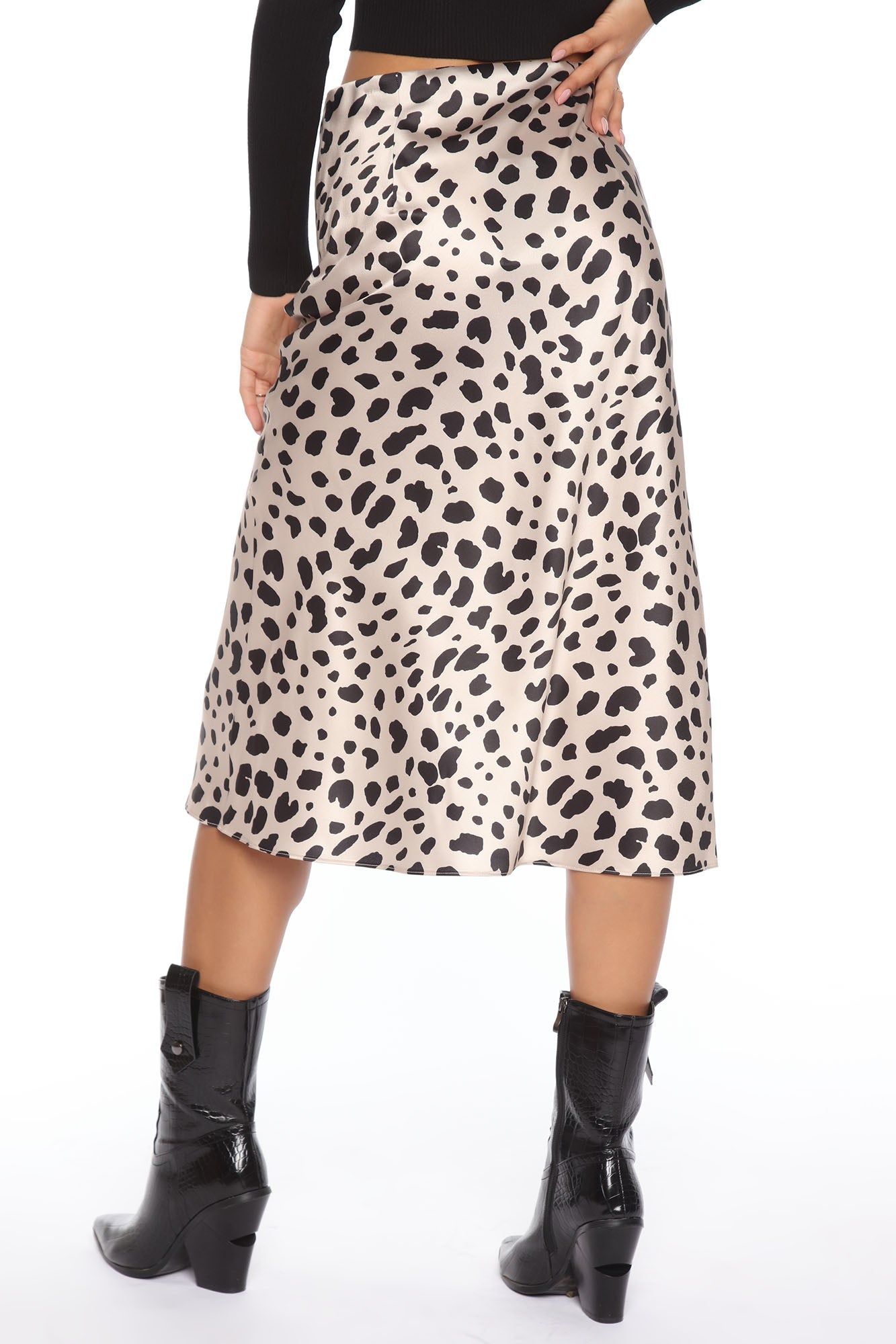 Gabrielle Slip Skirt - Leopard sold by Fashion Nova product image thumbnail 4
