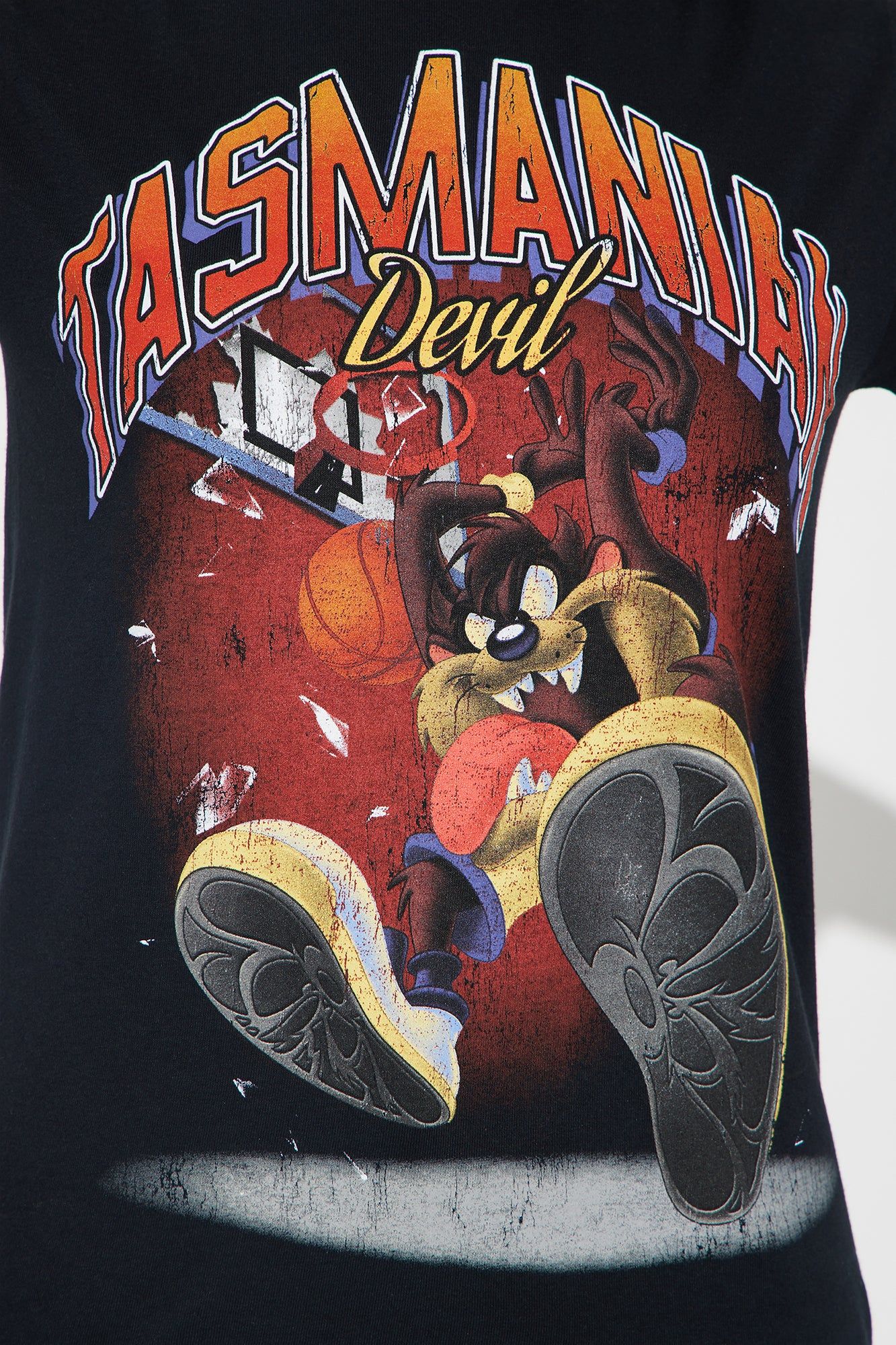 Tasmanian Dunk Graphic Tee - Black sold by Fashion Nova product image thumbnail 3