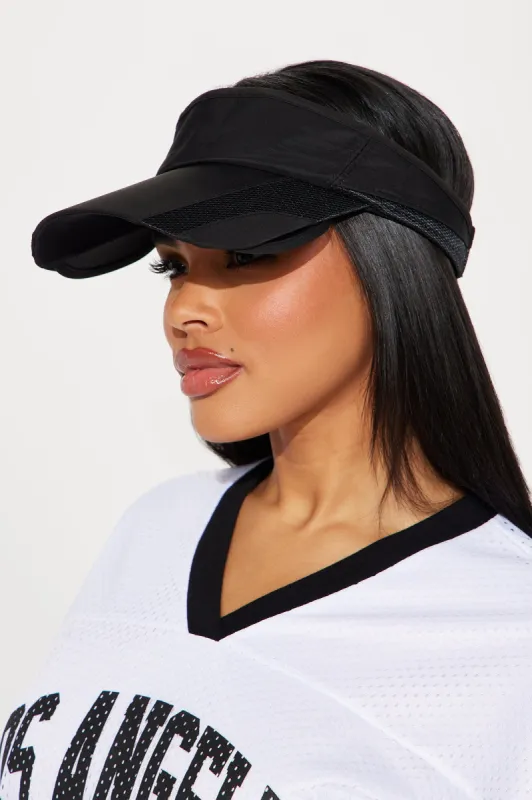 For Your Protection Visor - Black sold by Fashion Nova