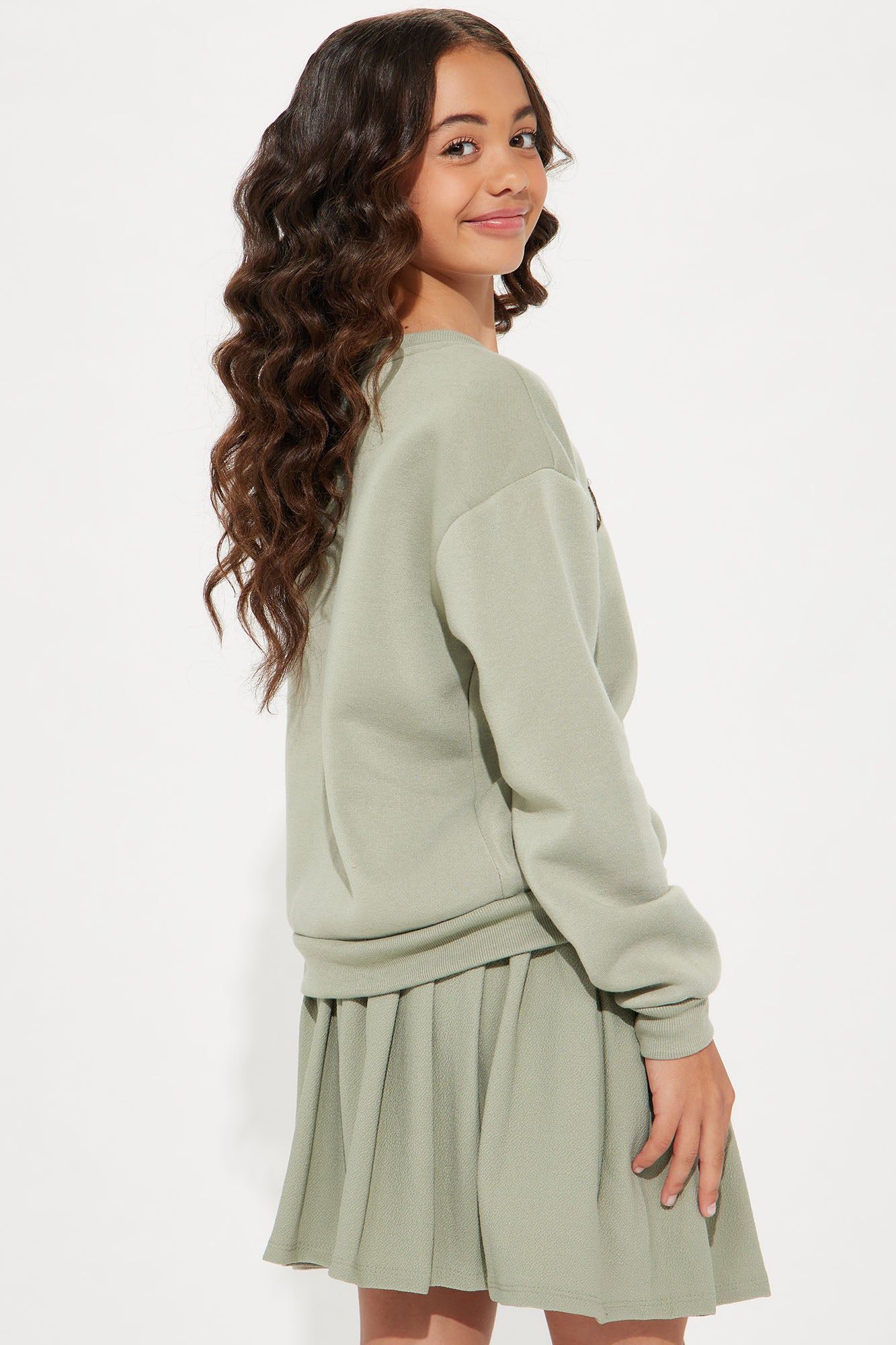 Mini Find Your Estate Skort Set - Sage sold by Fashion Nova product image thumbnail 4