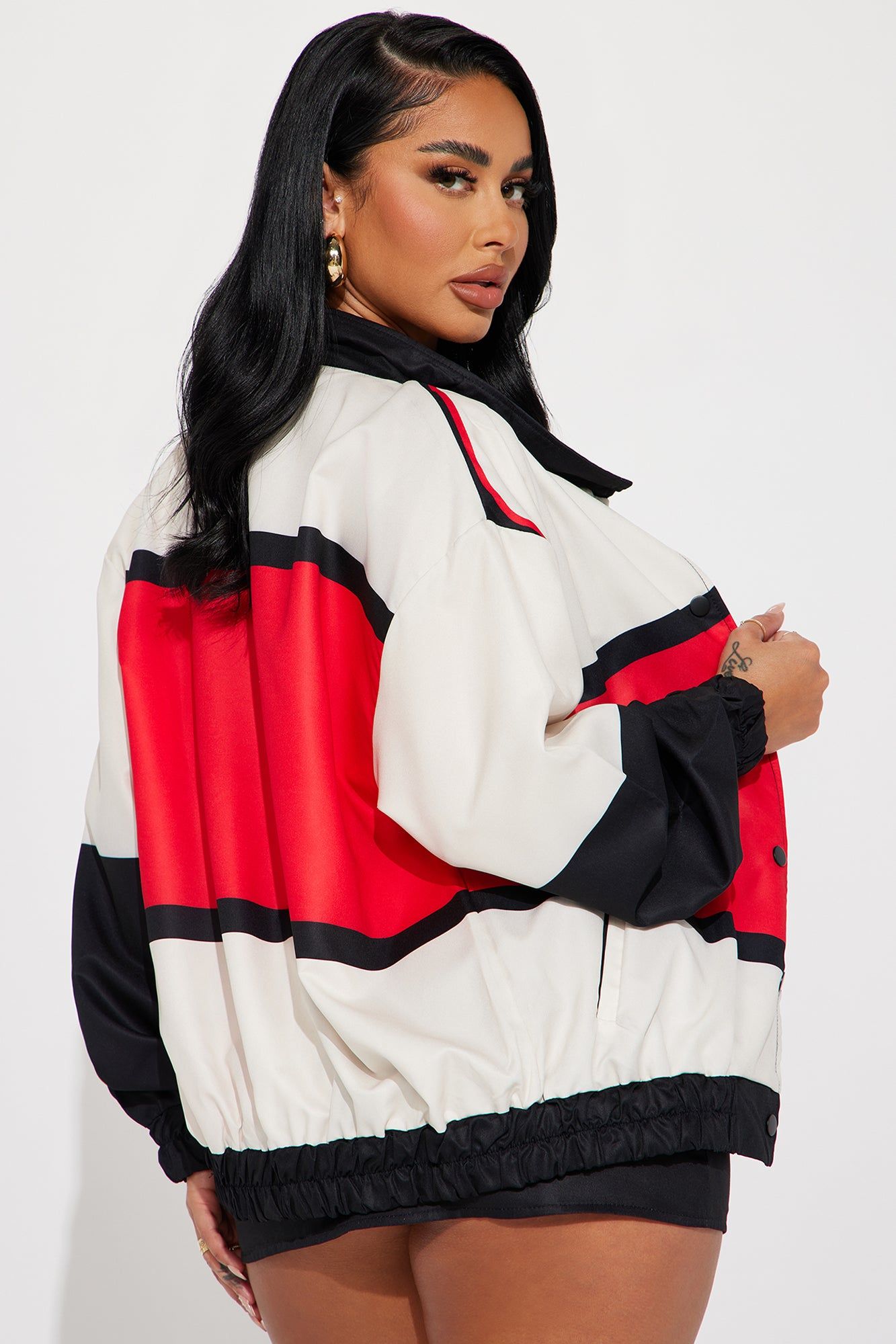 Rain Over Me Mini Skirt Set - Red/combo sold by Fashion Nova product image thumbnail 3