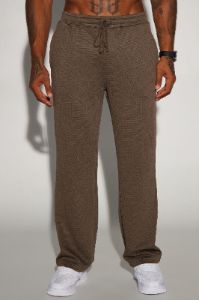 Textured Triangles Slim Pants - Brown sold by Fashion Nova