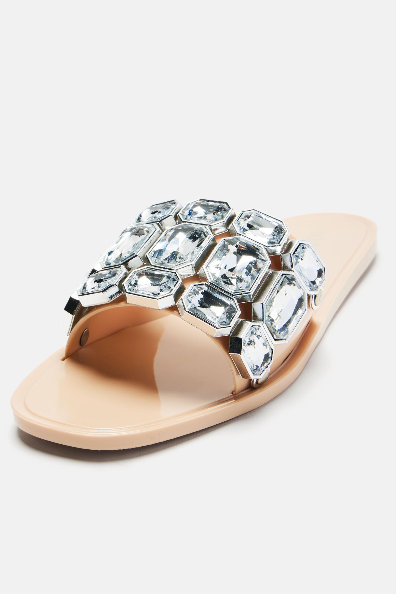 Caught My Attention Flat Sandals - Nude sold by Fashion Nova product image thumbnail 3