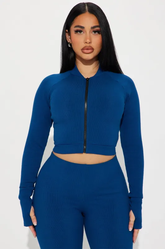Kendall Snatched Top - Navy sold by Fashion Nova