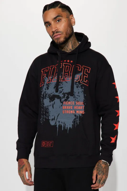 Fierce Hoodie - Black sold by Fashion Nova